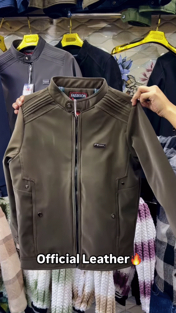 Moto-Stitch Leather Jacket – Sleek, Durable, and Always In-Style 🧥 - Photo 4