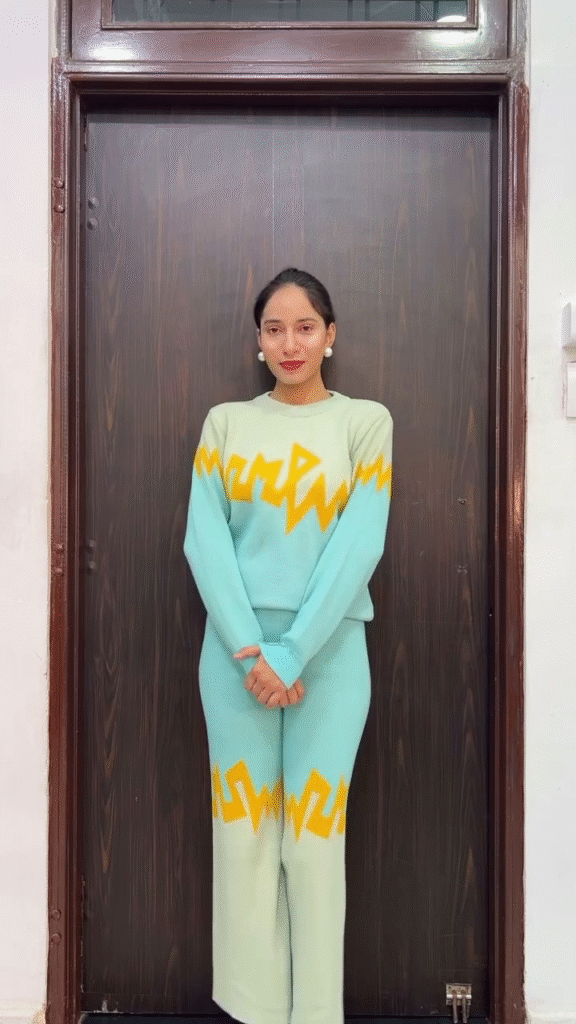 Cotton Zip-Knit Co-ord Set – Effortless Sporty Style, Day-Long Comfort 🧵✨ - Photo 2