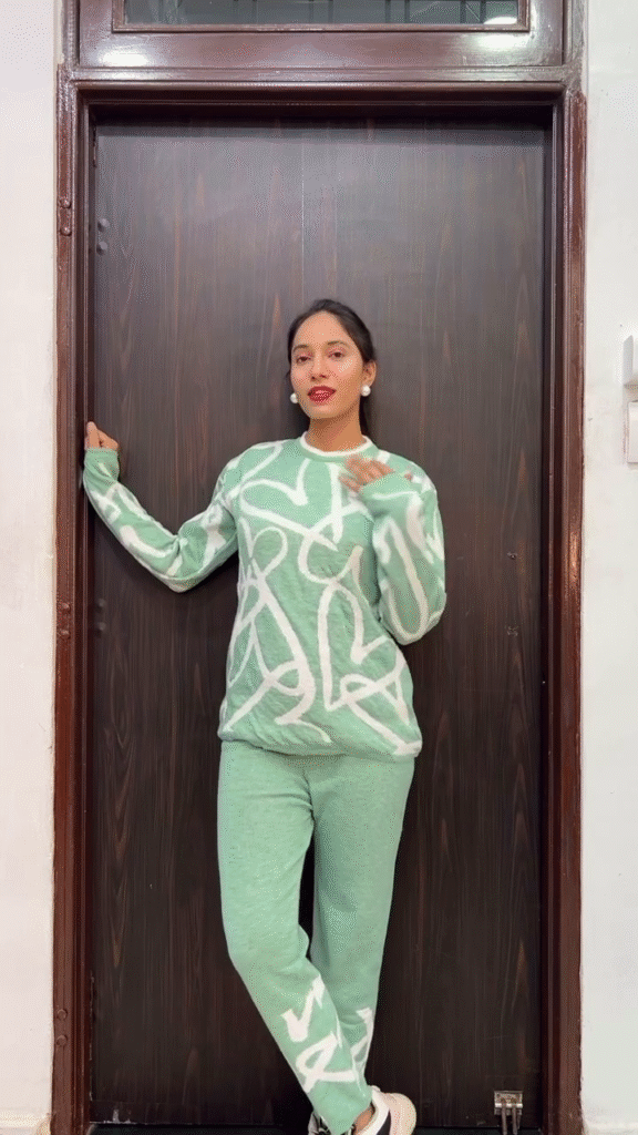 Cotton Zip-Knit Co-ord Set – Effortless Sporty Style, Day-Long Comfort 🧵✨ - Photo 6
