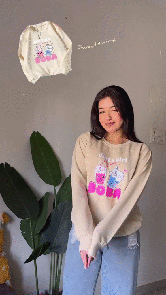 Graphic & Zip-Up Knit Sweater Combos 🧶 With Light Blue Jeans – Heart, Flame, Stripe & Charm Zip Variants - Photo 5
