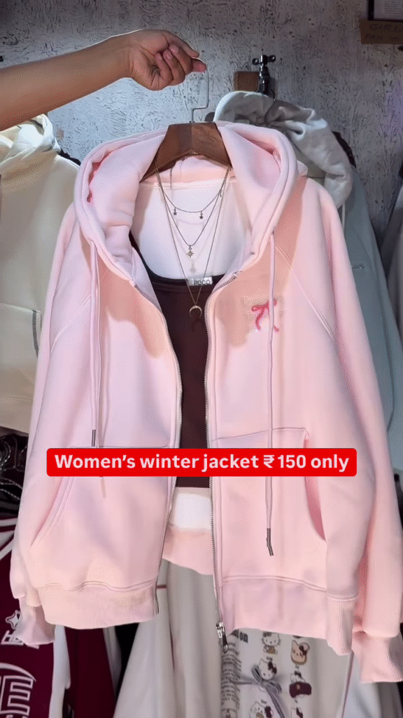 Women's Hooded Winter Jackets 🧥❄️ – Soft Padded Layers in Gray, Pink & Blue Variants - Photo 1