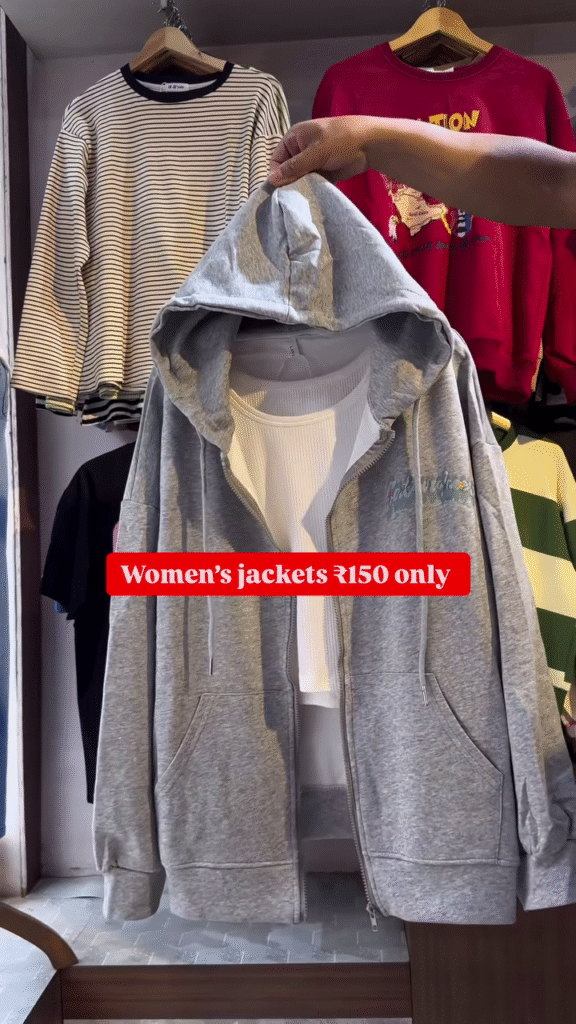 Women's Zip-Up Hoodies 🧥👚 – Layered Casualwear in Grey, Black & Brown Variants - Photo 2
