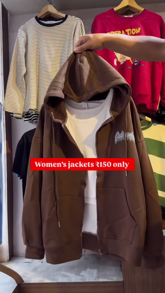 Women's Zip-Up Hoodies 🧥👚 – Layered Casualwear in Grey, Black & Brown Variants - Photo 6