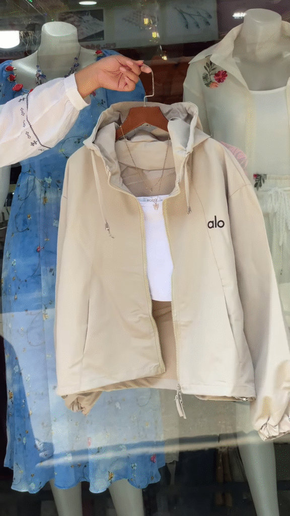 Boutique Hooded Zip-Up Jackets 🧥🌸 – Orange, White & Purple Variants with Layered Styling - Photo 7