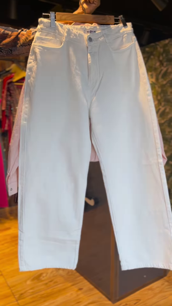 Girls’ Pink Utility Jacket Co-ord Set with Striped Tee & White Joggers | Chic & Comfy Combo - Photo 2
