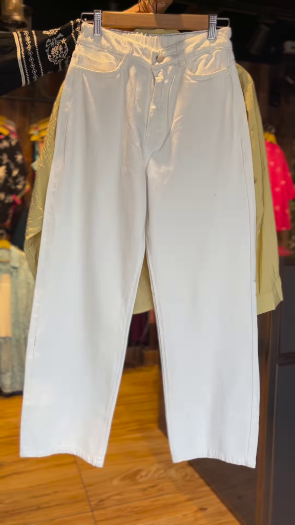 Light Yellow Shirt with White Crop Top & Culottes – 3-Piece Summer Co-Ord Set for Women - Photo 2