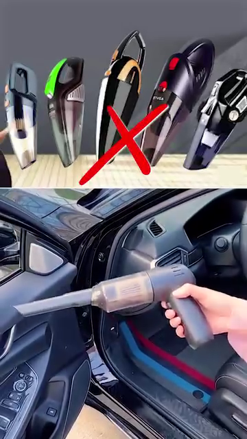 Powerful Portable Handheld Car Vacuum Cleaner – Cordless, Lightweight & High-Suction for Deep Interior Cleaning - Photo 3