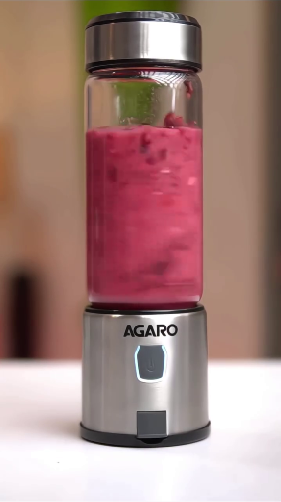 Portable Rechargeable Blender – USB Electric Smoothie Maker with Stainless Steel Base - Photo 2