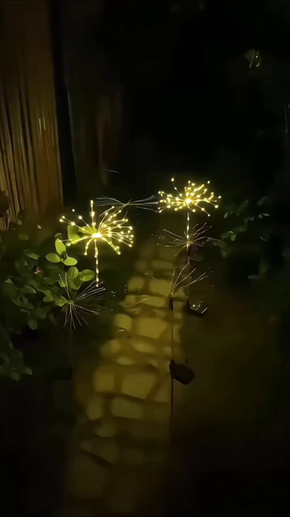 "Starburst LED Firework Light - Multi-Color Fiber Optic Lamp for Home Decor and Celebrations" - Photo 4