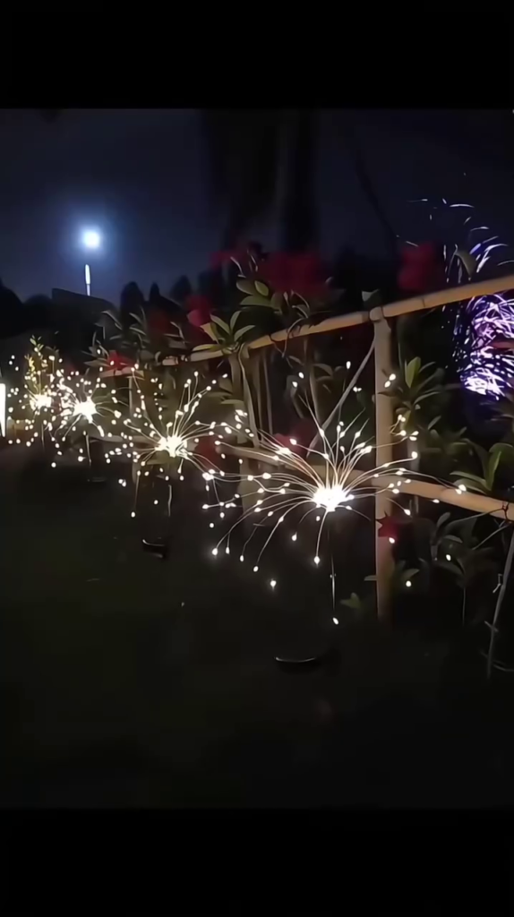 "Starburst LED Firework Light - Multi-Color Fiber Optic Lamp for Home Decor and Celebrations" - Photo 3