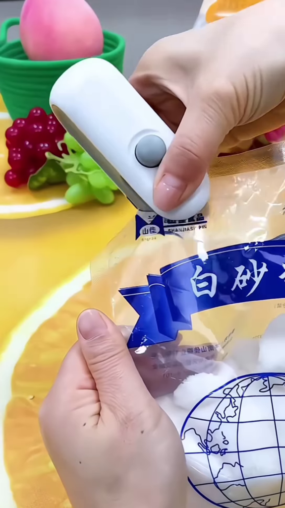Portable Mini Heat Sealer – Reseal Bags in Seconds for Freshness On-the-Go - Photo 2
