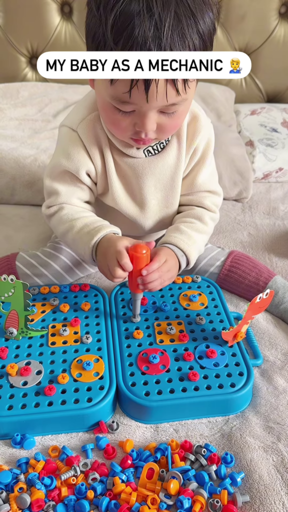 Kids' Creative Drill Toy Set – STEM Learning Toolbox - Photo 3