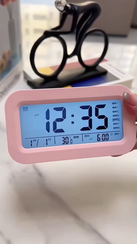 ⏰💡 Multi-Functional Digital Alarm Clock – Stylish, Smart & Super Handy! - Photo 1