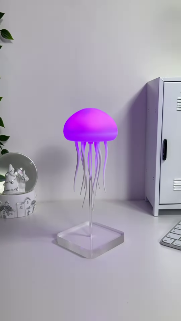 🪼✨ Levitating Jellyfish Night Lamp – The Ocean in Mid-Air - Photo 1