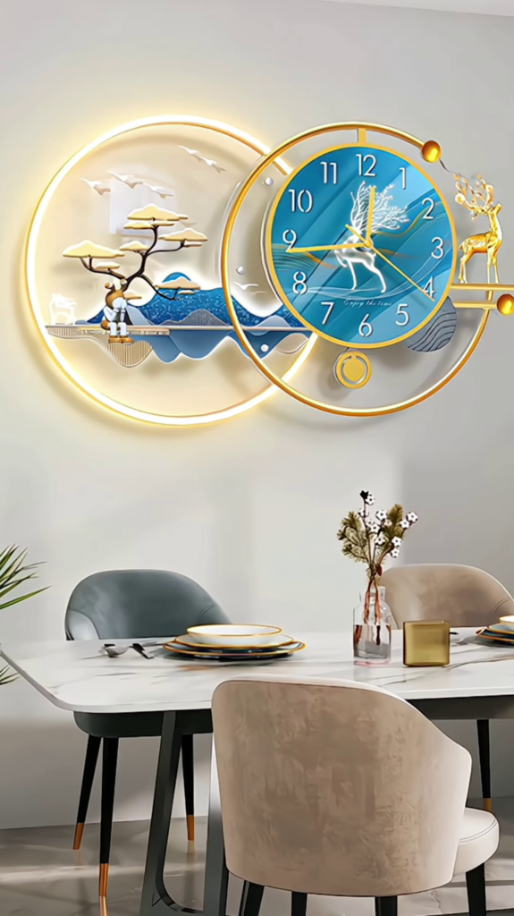 🕰 Luxury LED Wall Clock – A Statement of Art & Time! 🎨✨ - Photo 1