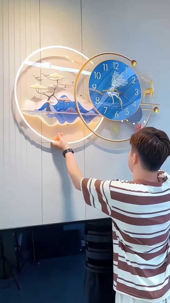 🕰 Luxury LED Wall Clock – A Statement of Art & Time! 🎨✨ - Photo 4