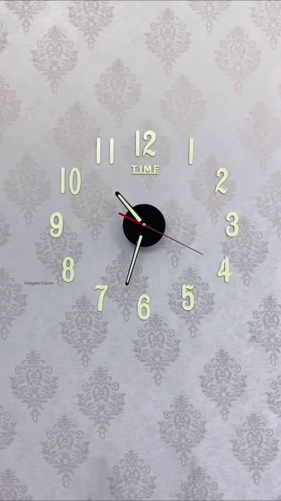 🌙 Glow-in-the-Dark Wall Clock – Time That Shines at Night! 💡🕰 - Photo 3