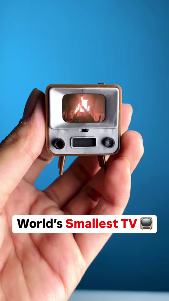 🎬 World’s Smallest TV – Big Entertainment in a Tiny Package! 🧲📺 - Photo 3