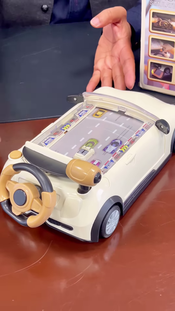 🧒🏼 Mini Driver’s Dream – Steering Wheel Car Simulator Toy! 🎡🚗 - Photo 1
