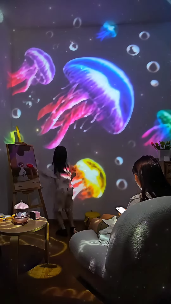 ✨ Jellyfish Galaxy Night Lamp – Dive Into Dreamland! 🌊🐙 - Photo 2