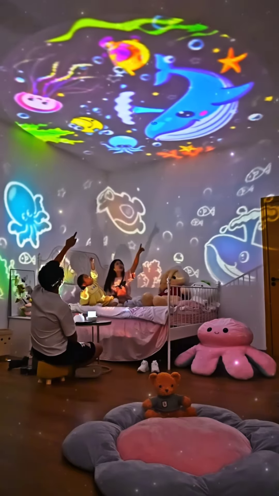 ✨ Jellyfish Galaxy Night Lamp – Dive Into Dreamland! 🌊🐙 - Photo 4