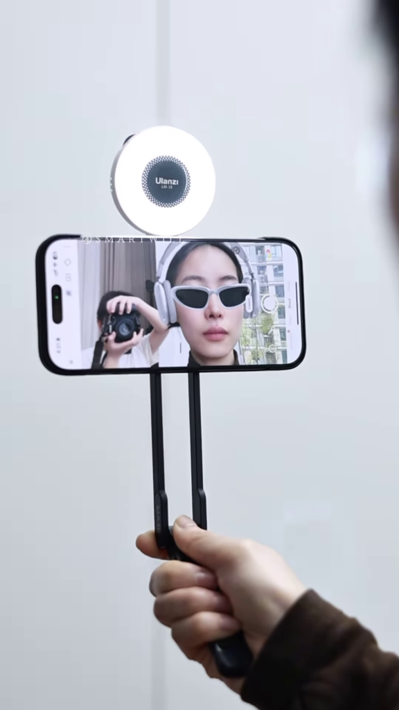 Adjustable Portable Phone Stand – Lightweight Tripod Holder for Smartphones and Mini Tablets - Photo 2