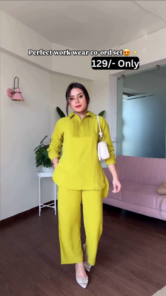 Comfortable Knit Co-ord Set with Textured Detail for Work or Casual Wear - Photo 7