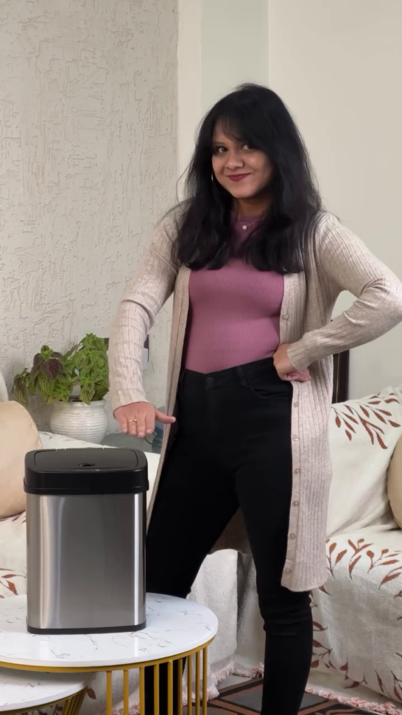 Automatic Touchless Sensor Trash Can for Hygienic Waste Disposal - Photo 3