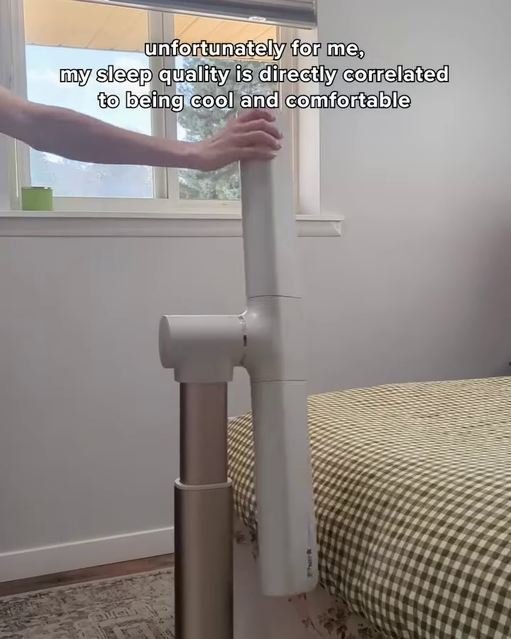 Personalized Bedside Cooling Fan with Adjustable Airflow - Photo 5