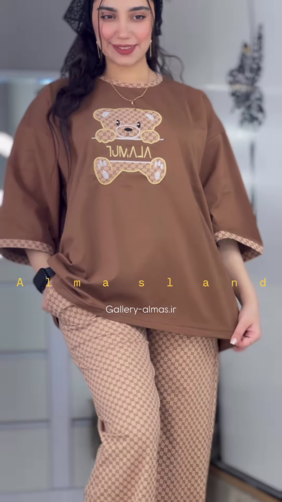 Cute Cartoon Graphic Long-Sleeved Pajama Top - Photo 4