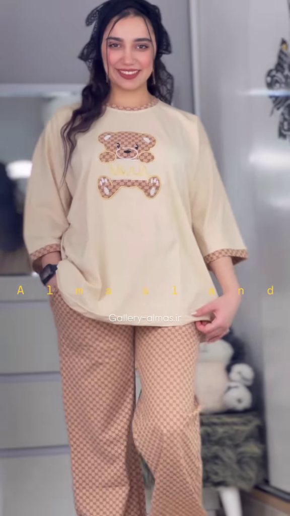Cute Cartoon Graphic Long-Sleeved Pajama Top - Photo 5