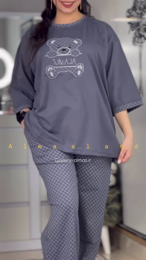 Cute Cartoon Graphic Long-Sleeved Pajama Top - Photo 7