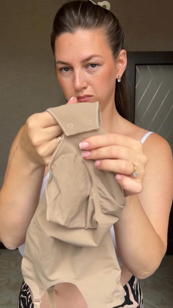 Nude Seamless Snap-Closure Shapewear Bodysuit – Essential Foundation Piece - Photo 4